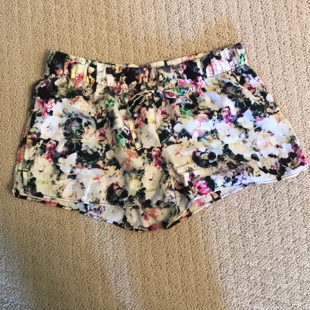 Floral Pajama Shorts